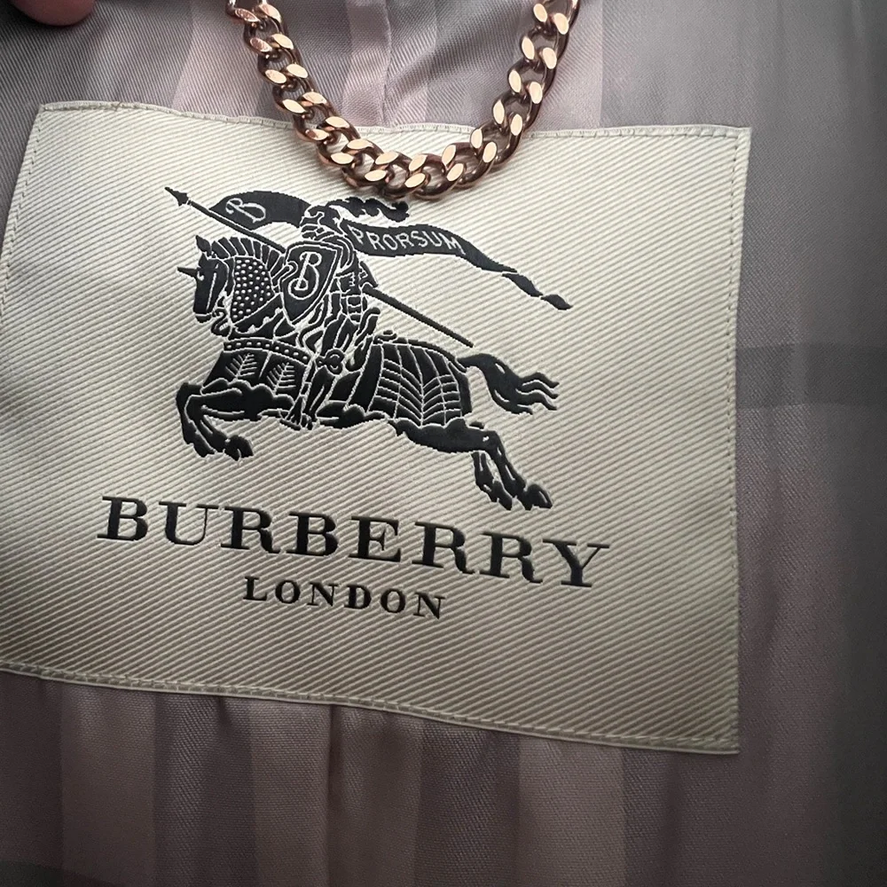 Burberry Beige Trench Coat Double-Breasted - Picture 7 of 13